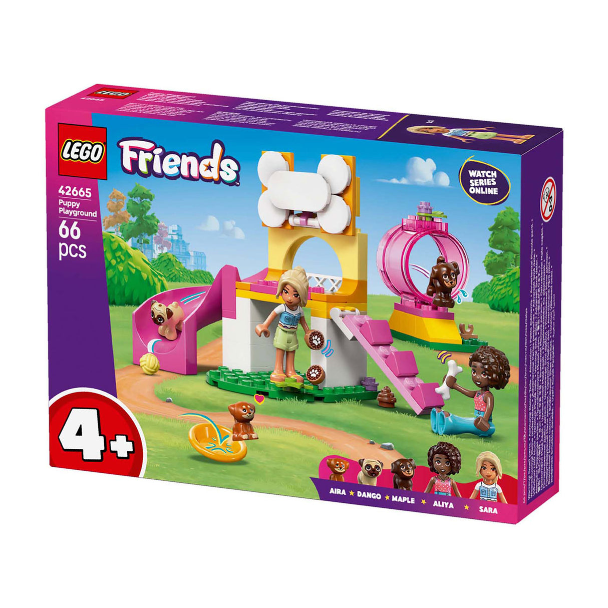 Lego friends hundelegeplads rolleleg byggesæt - 42665