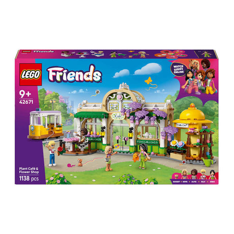 Lego ® friends plantecafé og blomsterbutik byggesæt - 42671