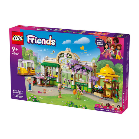 Lego ® friends plantecafé og blomsterbutik byggesæt - 42671