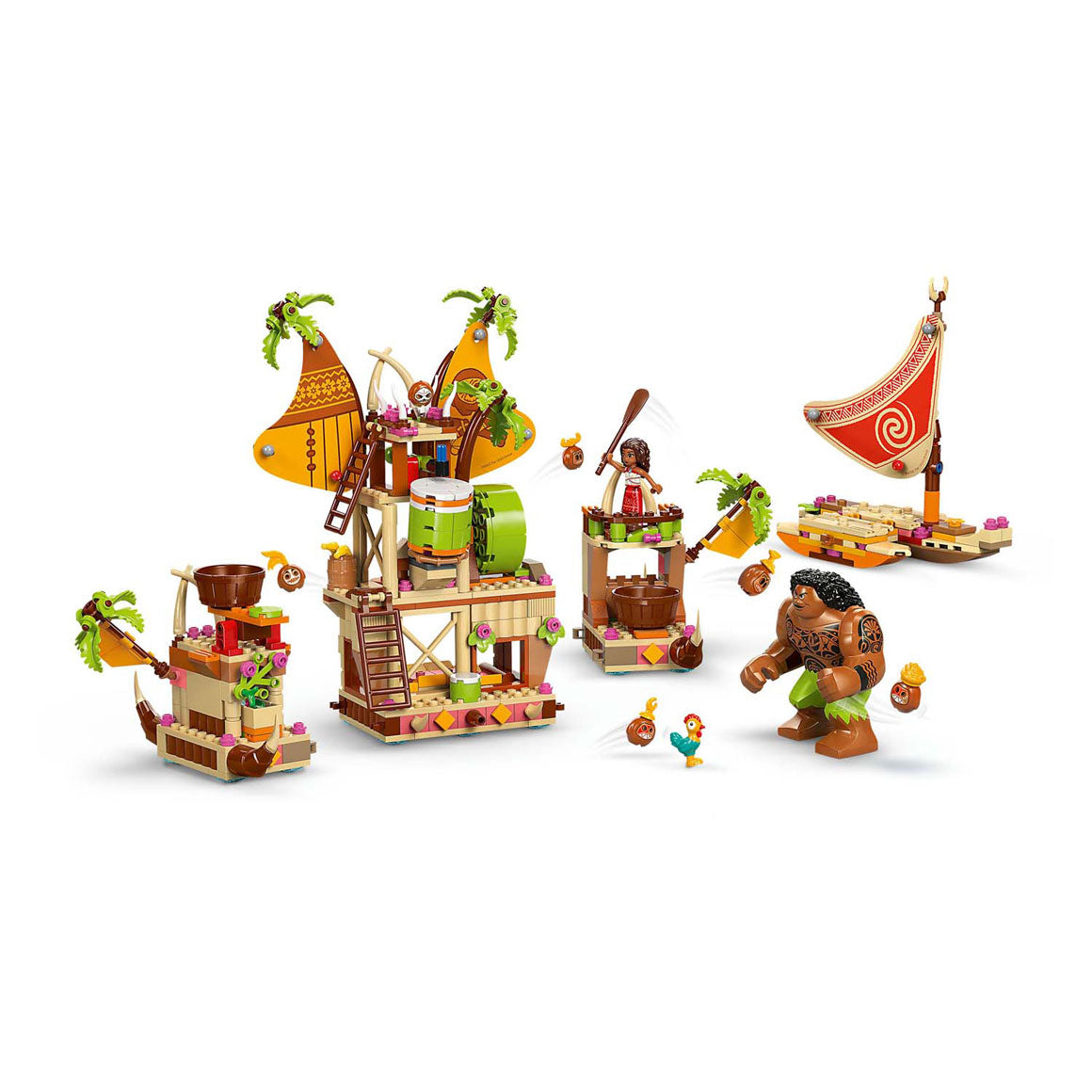 Lego Disney Vaiana 2 Kakamora-båd - 43258