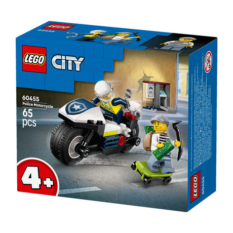 Lego ® byjagt på politimotorcykel - 60455