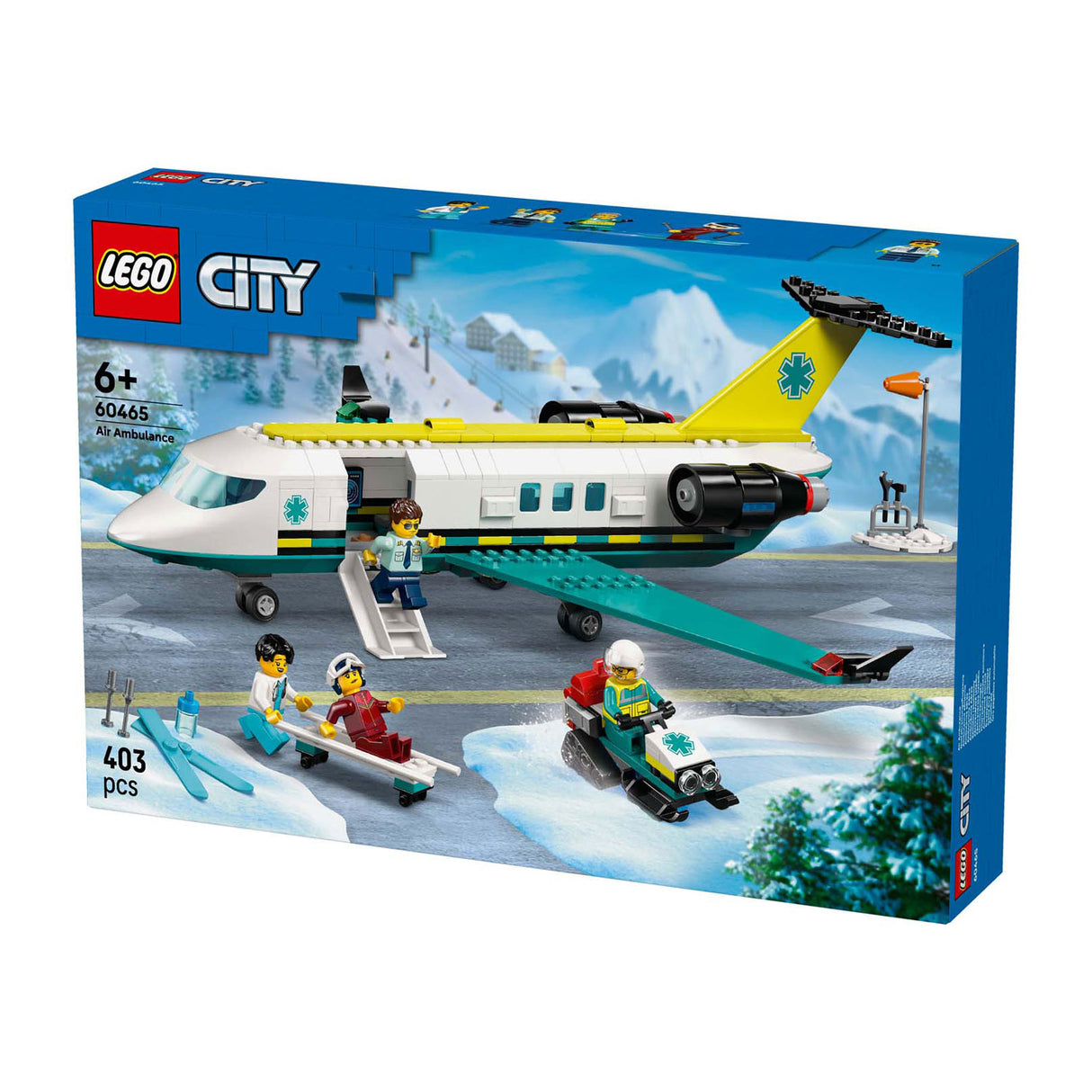 Lego ® byambulancefly, legetøjsfly - 60465