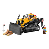 Lego ® city gul bulldozer, byggepladskøretøj - 60466