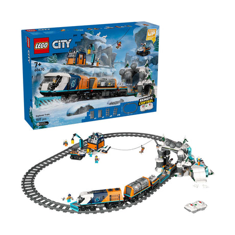 Lego city forskningstog på nordpolen køretøjslegetøj - 60470