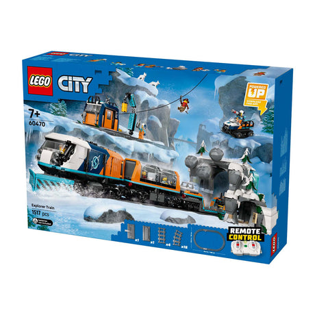 Lego city forskningstog på nordpolen køretøjslegetøj - 60470