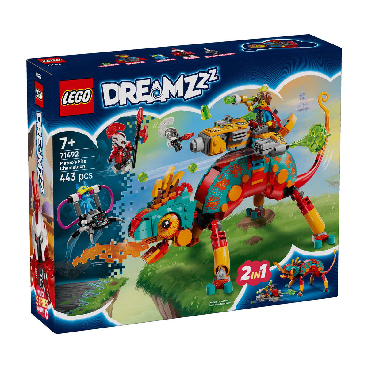 Lego dreamzzz mateo's brand kamæleon legetøj - 71492