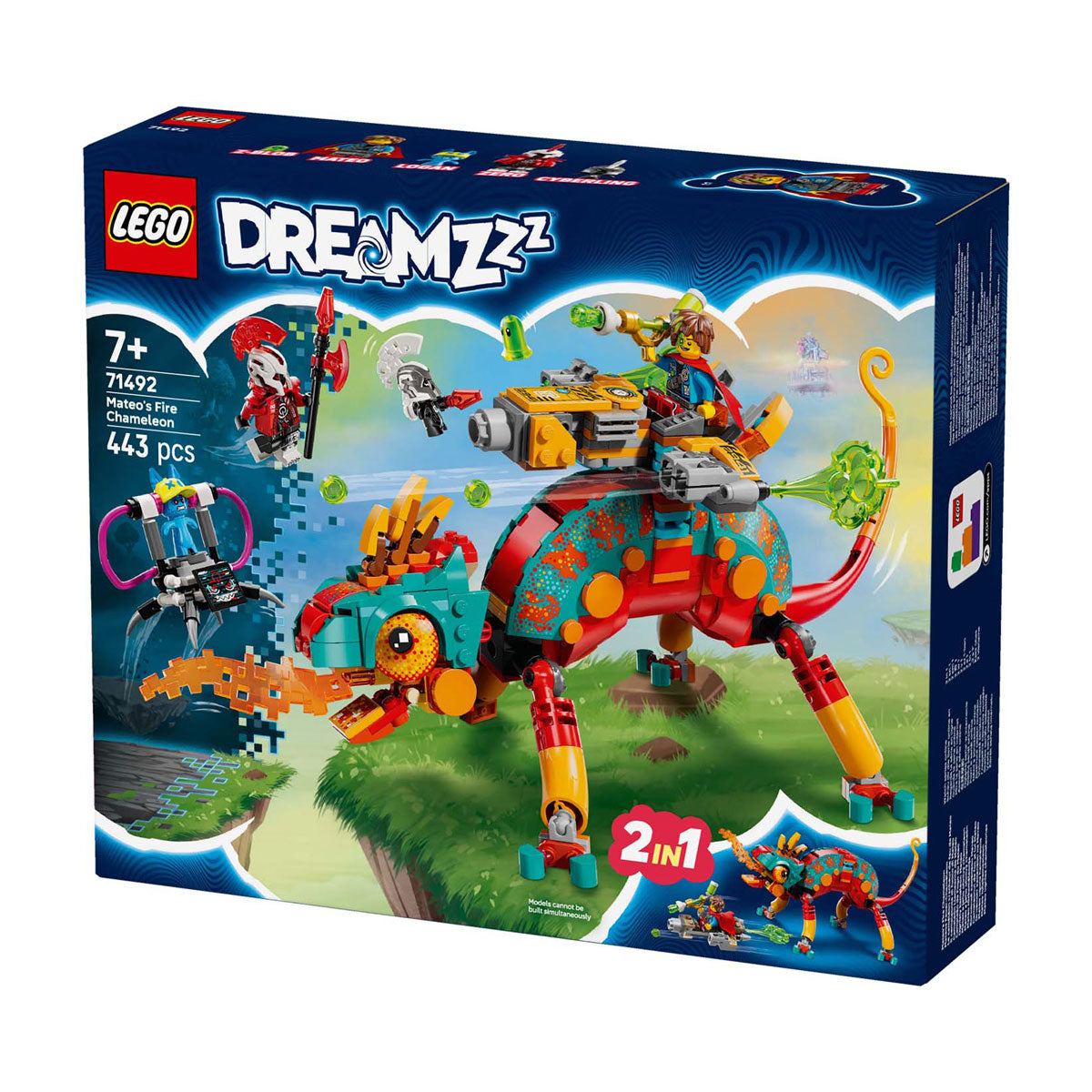 Lego dreamzzz mateo's brand kamæleon legetøj - 71492