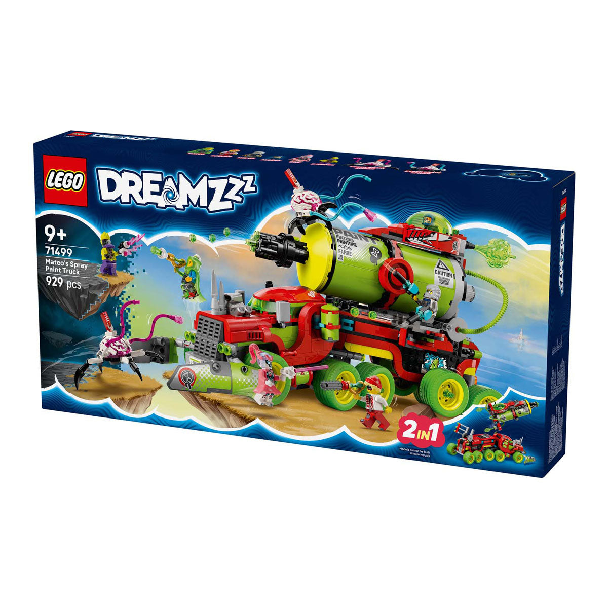 Lego ® dreamzzz™ mateos spraydåse truck legetøj - 71499