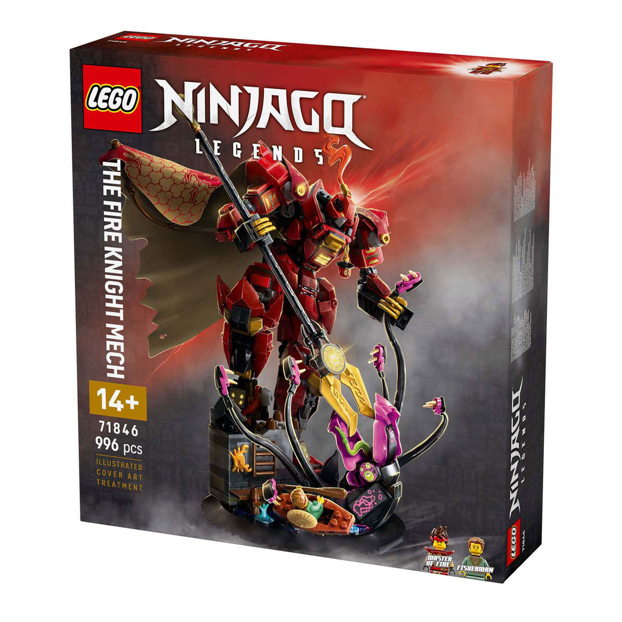 Lego ninjago 71846 ildridderen mek