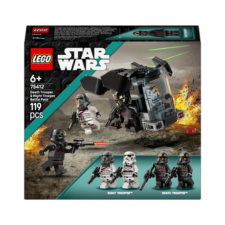 Lego star wars death trooper og night trooper kamppakkesæt - 75412