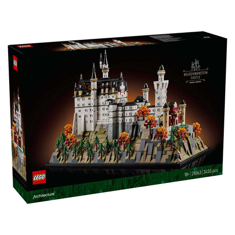 Lego ® arkitektur Neuschwanstein Slot samlingssæt - 21063