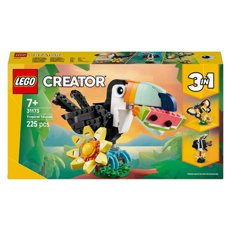 Lego ® skaberen 3i1 vilde dyr: tropisk tukan - 31173