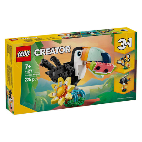 Lego ® skaberen 3i1 vilde dyr: tropisk tukan - 31173