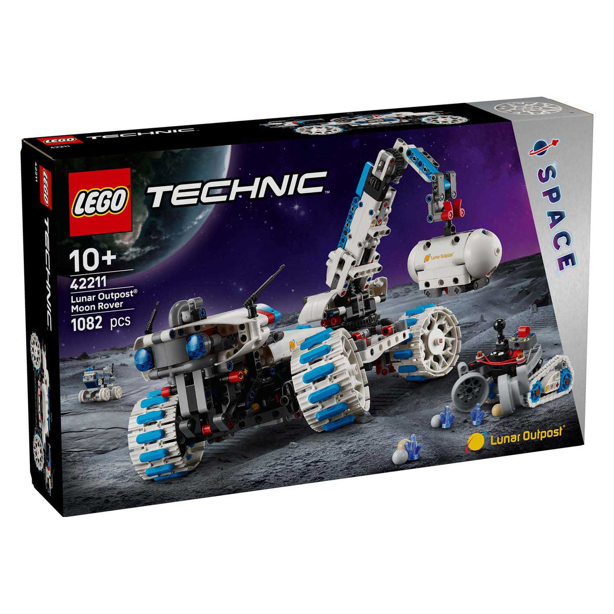 Lego ® technic lunar outpost™ moon rover rumfartøj - 42211