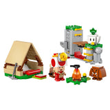 Lego super mario 72040 toad boss campingplads