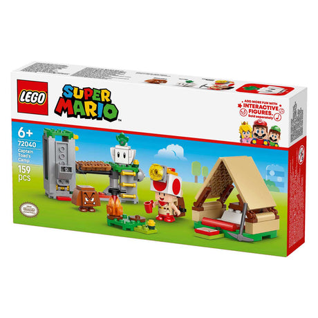 Lego super mario 72040 toad boss campingplads