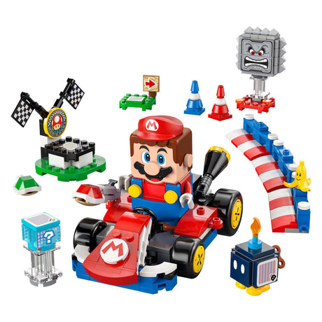 Lego® Super Mario™: Mario Kart™ – Interactive® Mario™ og Standard Kart - 72043