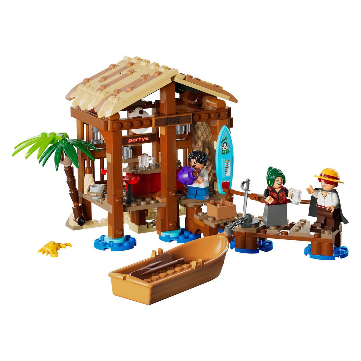 Lego ® hytte i ét stykke i vindmøllelandsbybyggesæt - 75636