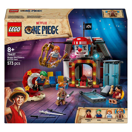Lego ® et stykke cirkustelt af buggy the clown byggesæt - 75637