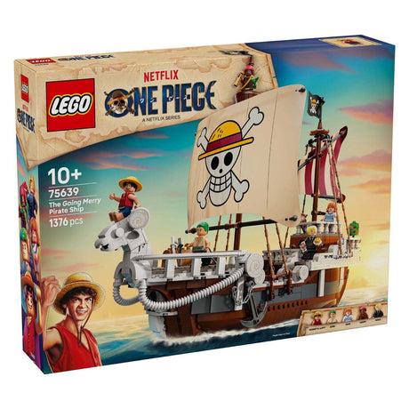 Lego ® one piece piratskibet går lystigt byggesæt - 75639