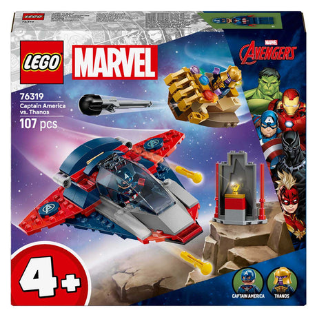 Lego superhelte marvel 76319 captain america vs. thanos