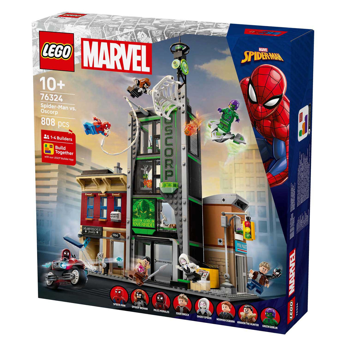 Lego® marvel spider-man vs. oscorp - 76324