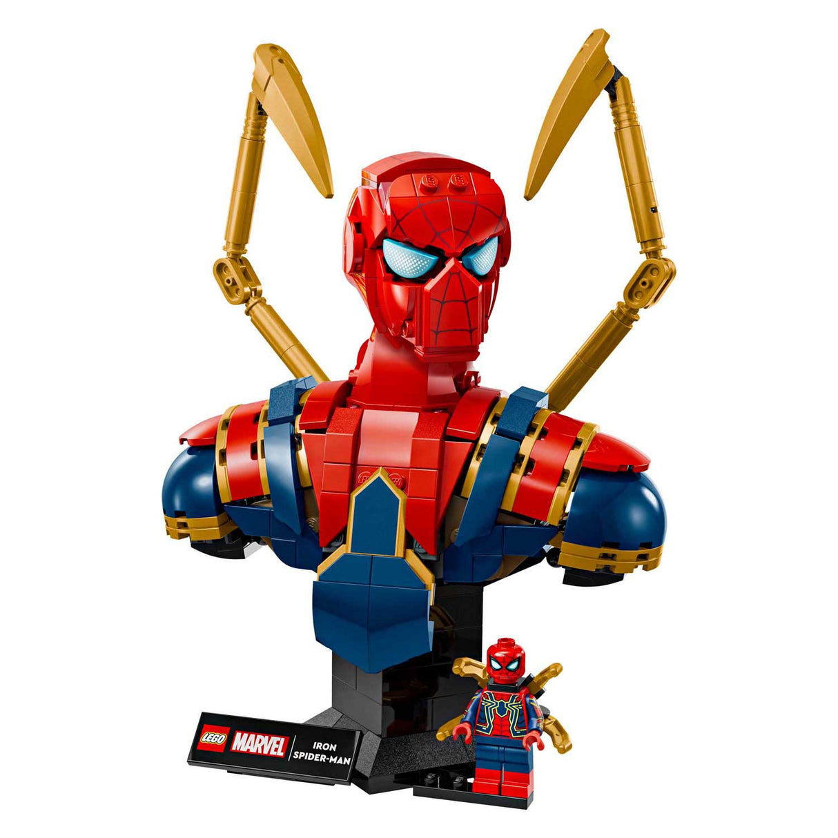 Lego super heroes 76326 jern spider-man buste