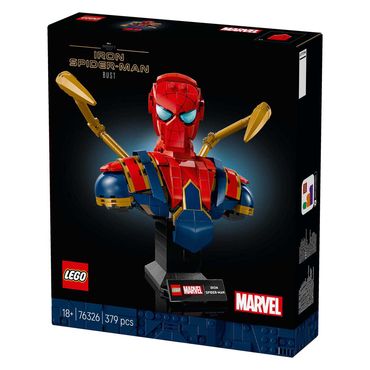 Lego super heroes 76326 jern spider-man buste