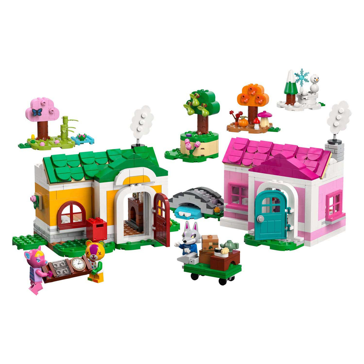 Lego ® animal crossing™ kreative huse: sæsoner med sjov - 77057