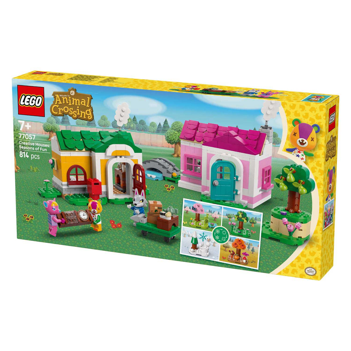 Lego ® animal crossing™ kreative huse: sæsoner med sjov - 77057