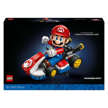 Lego super mario 72037 mario kart mario og standard kart
