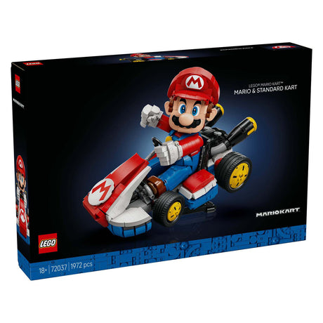 Lego super mario 72037 mario kart mario og standard kart