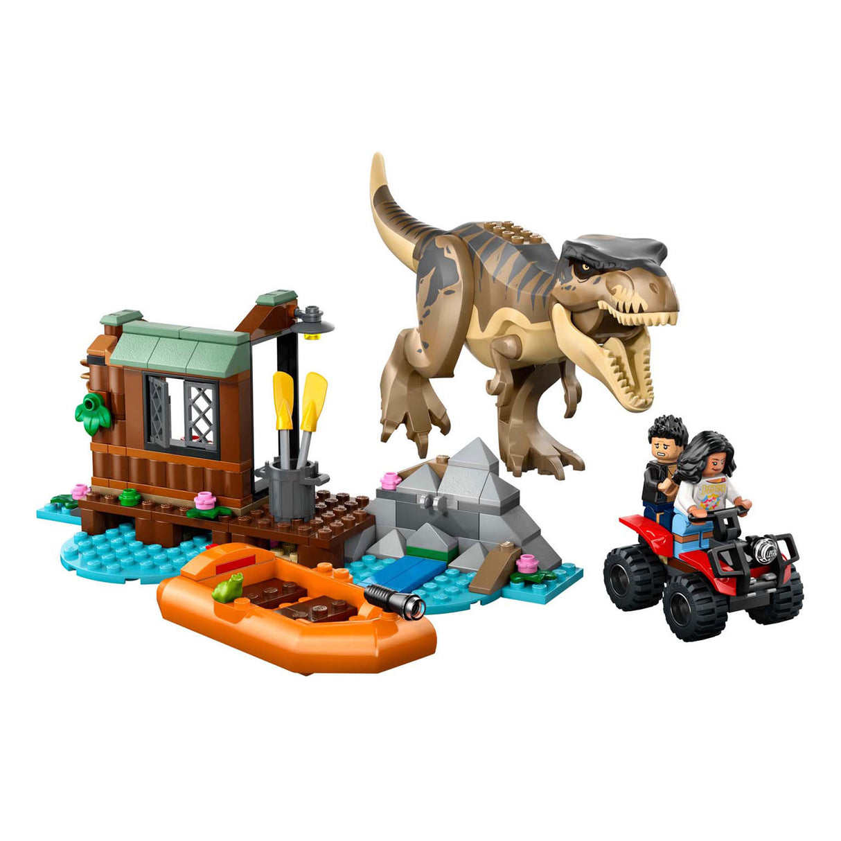 Lego® jurassic world t. rex river escape byggesæt - 76975