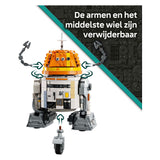 Lego ® star wars: ahsoka™ chopper (c1-10p)™ astromech droid - 75416