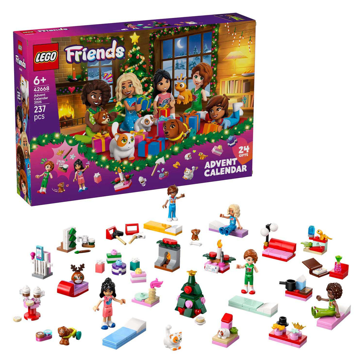 Lego friends 42668 adventskalender 2025