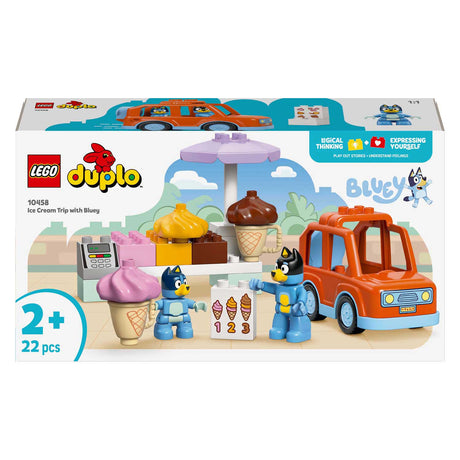 Lego ® duplo® bluey få en is med bluey - 10458