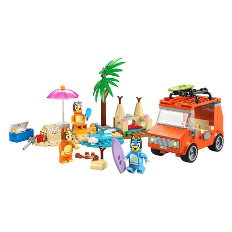 Lego bluey - blueys biltur til stranden byggelegetøj (11202)