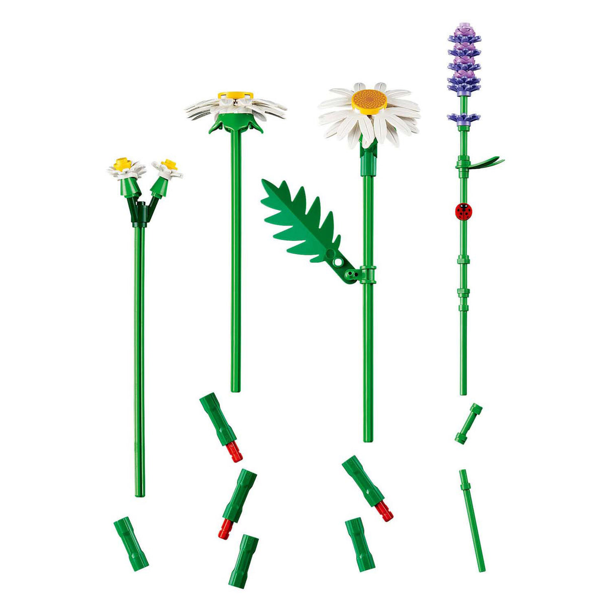 Lego botanicals tusindfryd blomster - byggesæt til børn - 11508