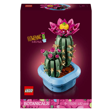 Lego botanicals blomstrende kaktus - plante dekorationssæt - 11509