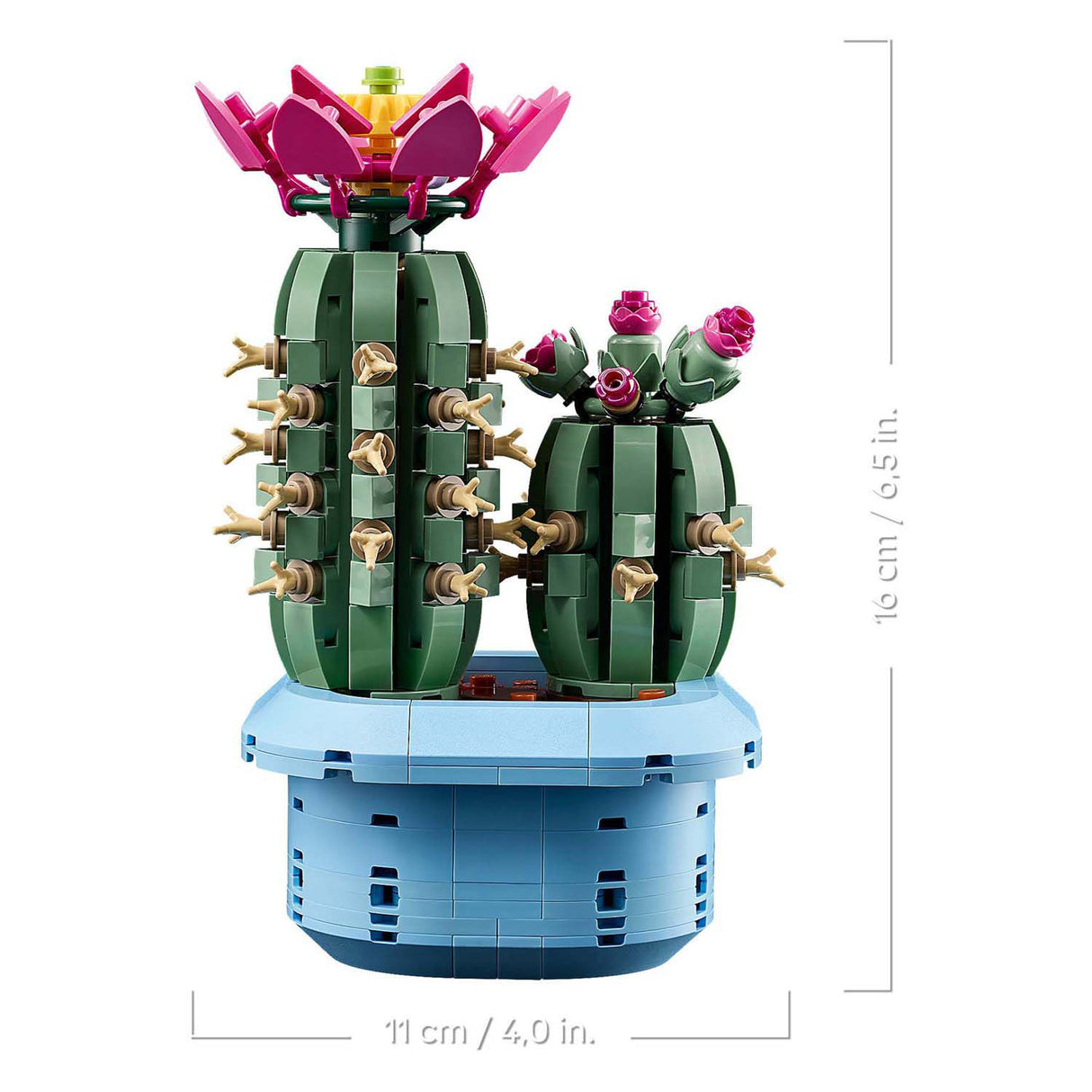 Lego botanicals blomstrende kaktus - plante dekorationssæt - 11509