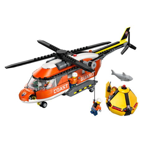 Lego city exploration 60503 kystvagt helikopter