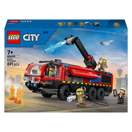 Lego city - byggelegetøj til lufthavnsbrandbil (60499)