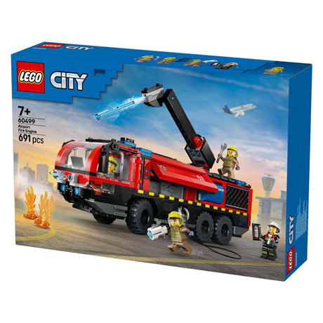 Lego city - byggelegetøj til lufthavnsbrandbil (60499)