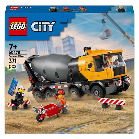 Lego city store køretøjer 60478 cement lastbil