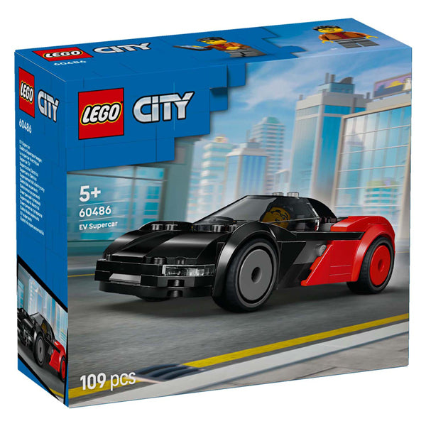 Lego city store køretøjer 60486 ev superbil | 2 stk