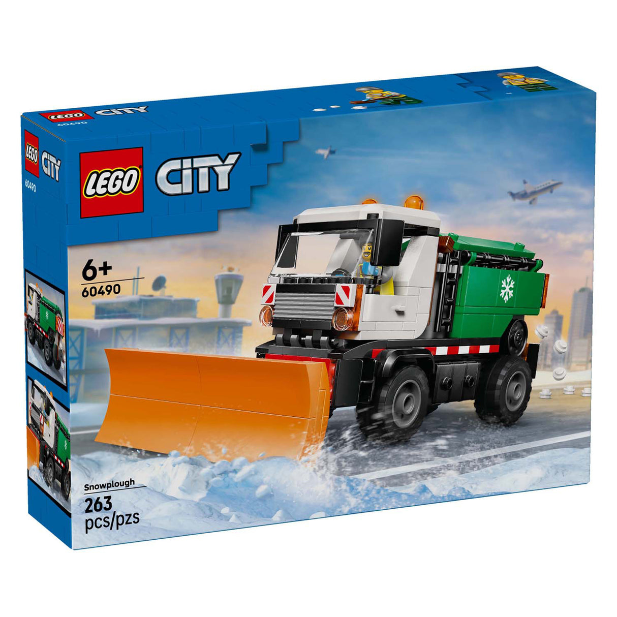 Lego city store køretøjer 60490 sneplov