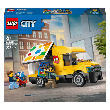 Lego ® city: varevognen - bygge- og legesæt til bilfans fra 6 år - med 2 minifigurer - 60500