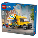 Lego ® city: varevognen - bygge- og legesæt til bilfans fra 6 år - med 2 minifigurer - 60500
