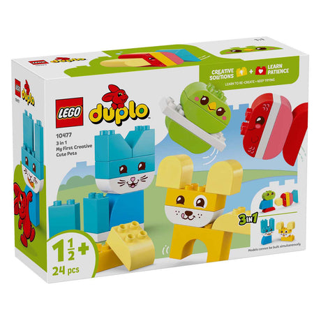 Lego Duplo 10477 3-i-1 mine første kreative kæledyr