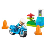 Lego Duplo 10471 blå politi motorcykel